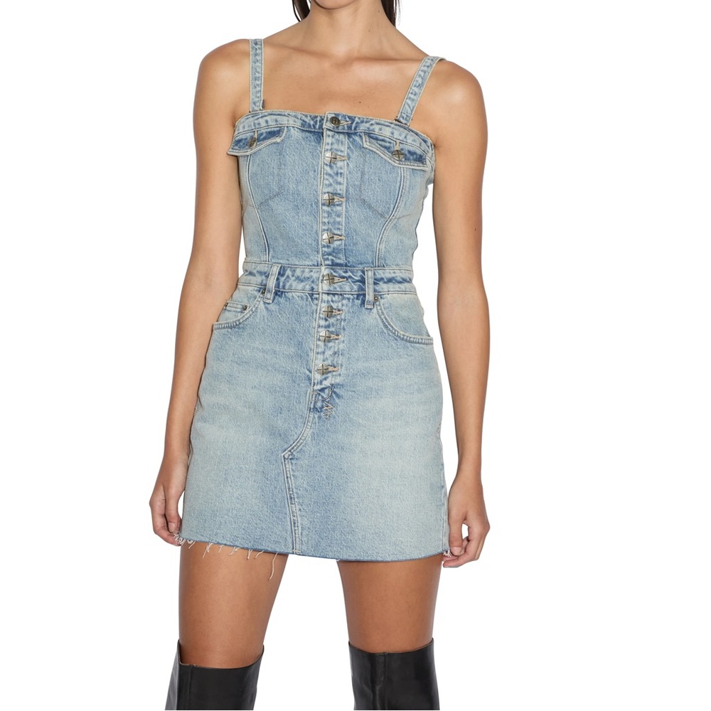 KSUBI Jean Mini Dress